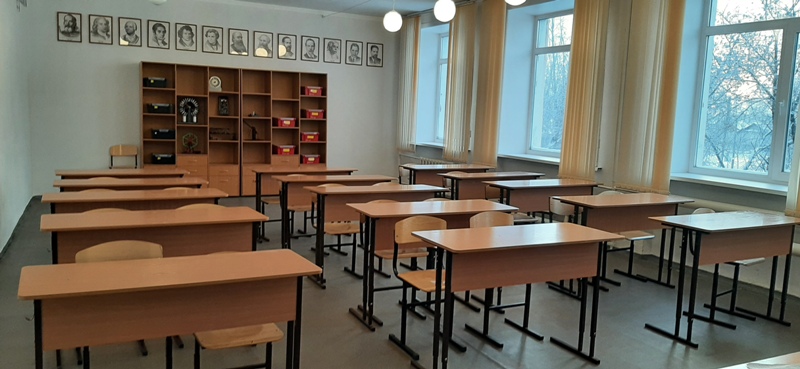 Изображения кабинета физики.